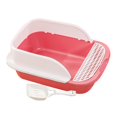 thumbnail image 2 of Cat with Frame with Spray and Scatter Open Air Cats Toilet Pink Medium, 2 of 8