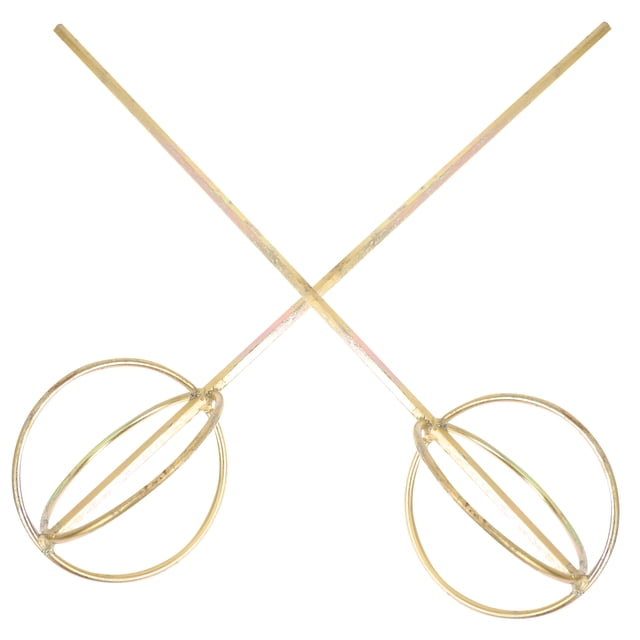 Miangastore Paint Mixers Wear-Resistant Mud Mixer 2Pcs 19.26X4.52X4.52in