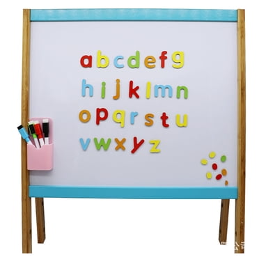 26 Alphabet Fridge Magnets Set, Uppercase Lowercase Letters Educational Refrigerator Stickers, Resin Durable Magnetic Learning Toys for Kids Home