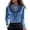 Sky Blue, variant on Button Up Shirt Women, Yigetop Satin Blouses for Women Button Down Shirts Long Sleeve Tops Silk Tops for Women Silver S