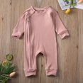 thumbnail image 2 of Toddler Baby?s Pure Cotton Jumpsuits Baby?s Round Neck Rompers Autumn Baby Wear, 2 of 4