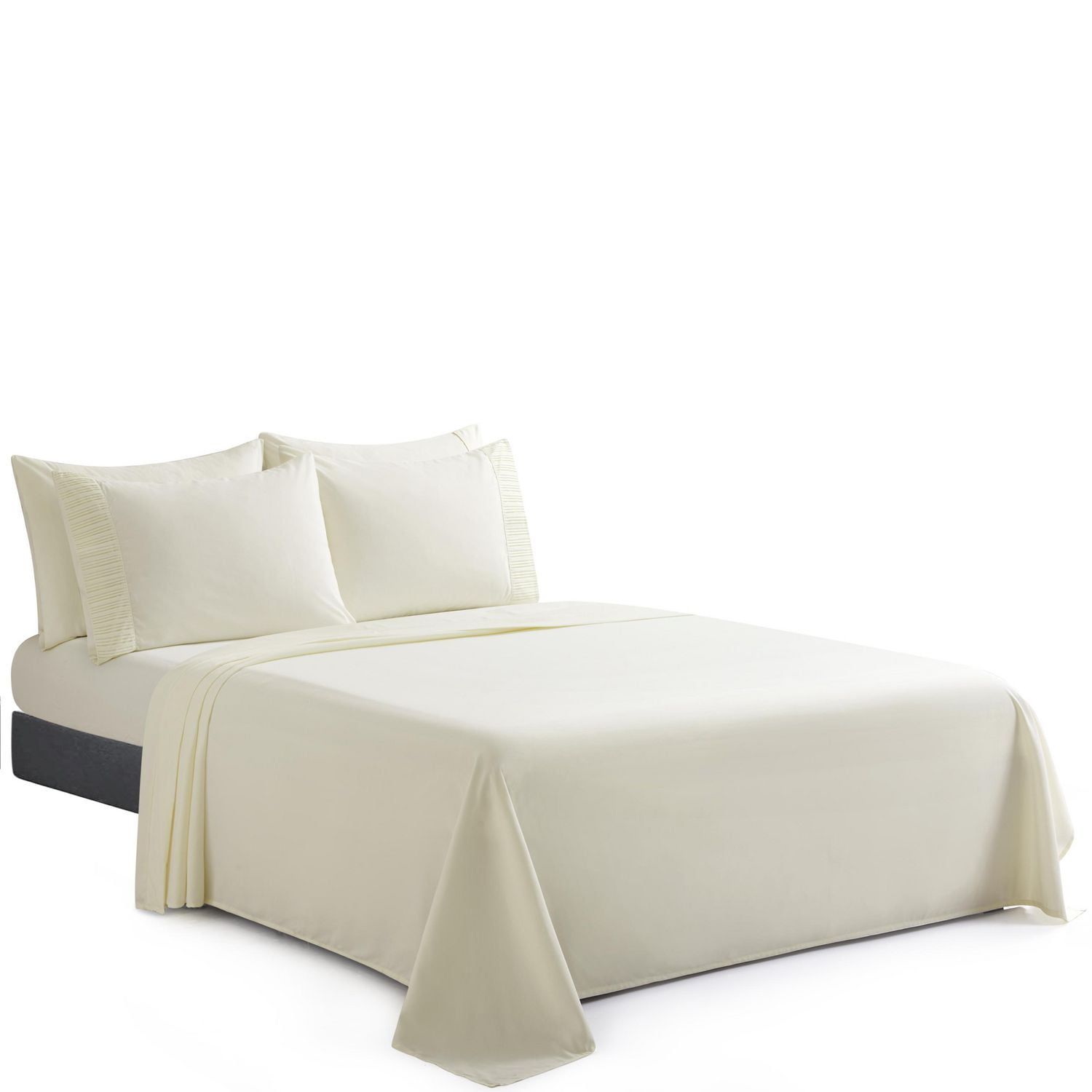 Literie Marina Decoration, draps toutes saisons, ultra doux, soyeux et à poches profondes, en rayonne de bambou