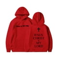 thumbnail image 1 of PMVFHDE Sweat à Col Rond pour Filles et Garçons, Décontracté, Imprimé Mignon, Manches Longues, Sport, Rouge, 3-4 Ans, 1 of 2