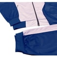 thumbnail image 2 of Men's 2-Piece Tracksuit Coral Blocks Jogger Track Jacket & Trackpants Jogging Suit Outfit, 2 of 5