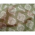 thumbnail image 5 of oneOone Silk Tabby Light Green Fabric Block Fabric For Sewing Printed Craft Fabric By The Yard 42 Inch Wide-AG, 5 of 5