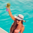 thumbnail image 4 of TIELUTT Été 710 Gobelet Réutilisable 800 ml avec Couvercle et Paille Gobelet pour Boisson Froide avec Paille Gobelet Transparent Camping Cuisine Gobelets Verres 32 Gobelets en Verre en Forme de Canette Ensemble de Boisson Verre avec Mesures 5 Onces, 4 of 8