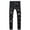 Noir, variante sur QHFBli Jeans pour Hommes Coupe Décontractée Jeans en Denim Extensible pour Hommes Jambe Droite Contemporaine Coupe Fuselée Pantalon Confortable de Tous les Jours pour Noir P