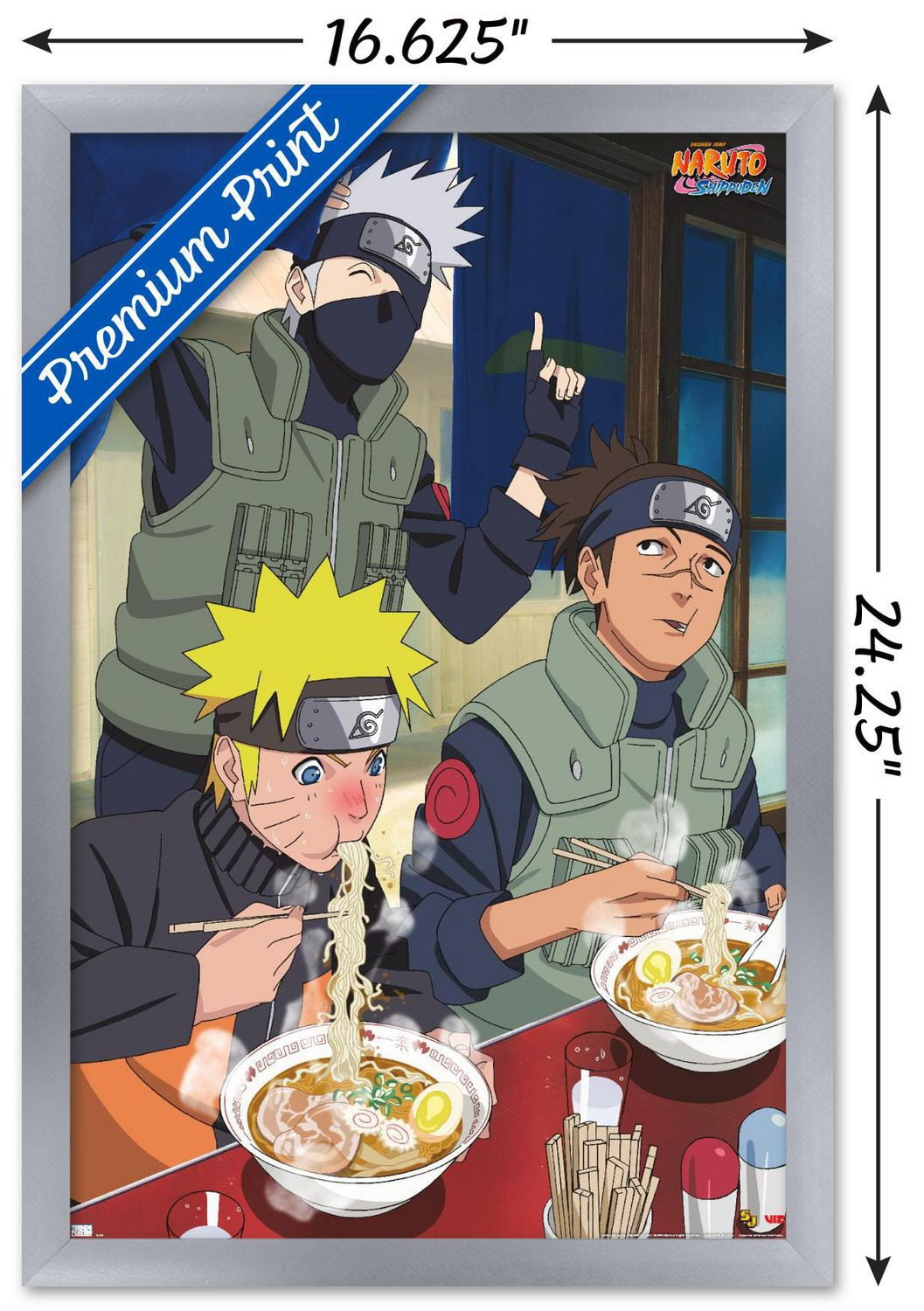 Naruto Shippuden - Food Wall Poster
