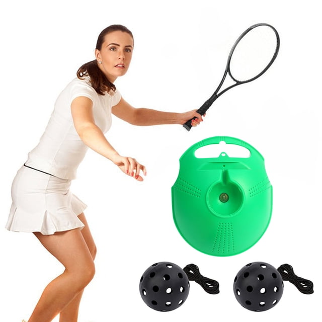 Pisexur Pickball Trainer Training Base High Elastic Plastic Hole Ball Beginner Practice on Clearance