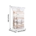 thumbnail image 1 of Vacuum Compression Storage Bags - Space Saving Travel & Closet organization, No Pump Needed, Durable Material, JKODE, 1 of 9