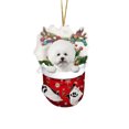 thumbnail image 2 of RKSTN Fall Decorations for Home Funny Christmas Tree Decorations, Suitable For Dogs - Gifts For Dog Lovers - Christmas Decorations - Lovely Stockings Dog Christmas Tree Decorations, 2 of 2