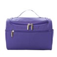 thumbnail image 2 of Women Large Waterproof Makeup Bag Travel Cosmetic Organizer Wash Toiletry Case,Purple, 2 of 5