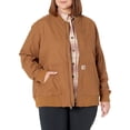 thumbnail image 1 of Carhartt Women's Crawford Bomber Jacket, Brown, Small, 1 of 5