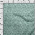 thumbnail image 3 of oneOone Rayon Mint Green Fabric Floral Sewing Craft Projects Fabric Prints By Yard 56 Inch Wide, 3 of 4