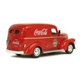 thumbnail image 3 of Fourgonnette de Livraison à Panneaux 1945 « Coca-Cola » Rouge 1/43 Voiture Modèle Moulée sous Pression par Motorcity Classics, 3 of 3