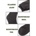 thumbnail image 2 of Mens Wool Fuzzy Heavy Thermal Thick Warm Winter Socks 5 Pairs, 2 of 7