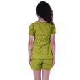 thumbnail image 3 of Moomaya Pyjama en Coton pour Femmes, Ensemble de Nuit 2 Pcs avec Shorts, Ensembles de Pyjama avec Shorts, 3 of 7