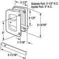 thumbnail image 2 of Prime Line Produits A187 Sldng Scrn Dr Ltch&Pull B A 187, 2 of 2