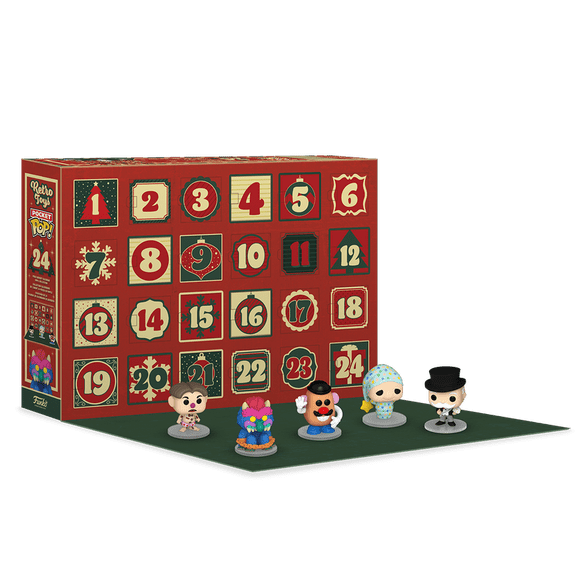 Funko Pocket Pop! Hasbro Retro Toys 24-Day Holiday Advent Calendar