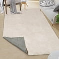 thumbnail image 2 of Modern Solid Color Rug 5x7ft, Washable Non-Slip Low Pile Area Rug for Living Room & Bedroom, 2 of 8