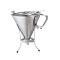 thumbnail image 3 of Distributeur de Pâte à Crêpes et Gaufres en Acier Inoxydable avec Entonnoir et Support pour, 3 of 9