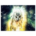 thumbnail image 1 of Design Art Hibou Coloré Art Sur Toile, 1 of 3