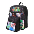 thumbnail image 2 of Super Mario Bros. Action Shot Kids 16" Backpack and Lunch Bag 5 Piece Set, 2 of 7