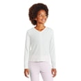 thumbnail image 1 of George Girls' Lace Trim Rib Top, 1 of 6