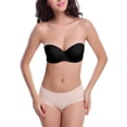 thumbnail image 2 of Strapless Bras for Large Breasts Ladies Strapless Gathering Invisible Bra Glossy Back Buckle Breast Seamless Bra Underwear Strapless Bra for Large Breasts, 2 of 8