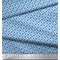 thumbnail image 2 of Soimoi Velvet Fabric Check & Geometric Print Fabric by The Yard 58 Inch Wide, 2 of 5