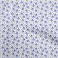 thumbnail image 1 of oneOone Cotton Flex White Fabric Floral Craft Projects Decor Fabric Printed By The Yard 40 Inch Wide, 1 of 4