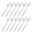 thumbnail image 4 of Fourchette en Acier Inoxydable, 12 Pcs Fourchettes en Acier Inoxydable Fourchette à Gâteau Fourchette à Fruits Fidèle à Sa Promesse, 4 of 8