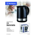 thumbnail image 4 of Westinghouse 1.7L Plastic Kettle, Black, 4 of 5