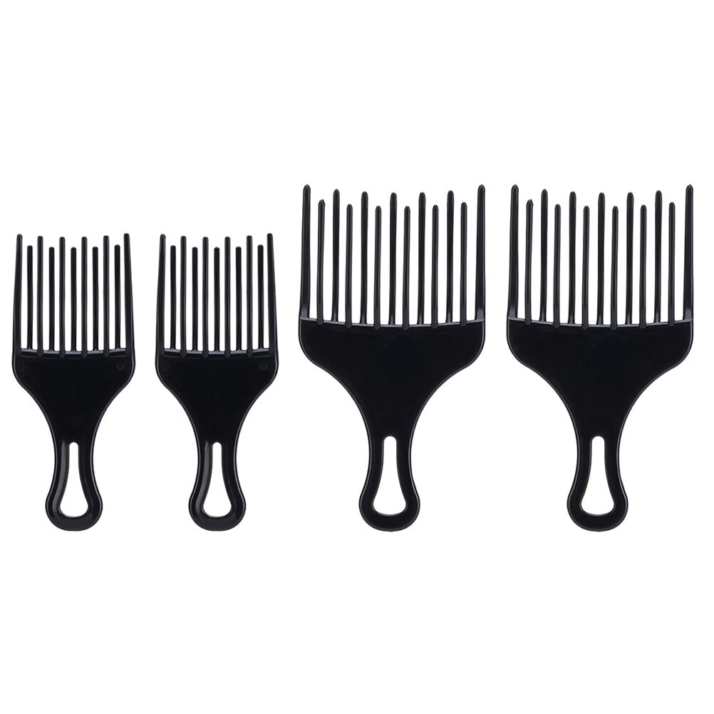 4pcs Hair Pick Comb Detangle Wig Braid Pick Hair Lift Comb Hair Styling Comb