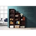 thumbnail image 5 of Pemberley Row Engineered Wood Mahogany Bookcase Rectangular Multipurpose 47.36" Unassembled, 5 of 5