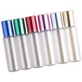 thumbnail image 3 of 12pcs Portable Glass Roller Bottles Essential Oil Sub Containers Cosmetic Subpackage Bottle for Home Travel, 3 of 8