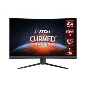 MSI Optix G32C4W 32" FHD Moniteur de jeu Courbé, 1500R, 165Hz, 1ms, AMD FreeSync (Optimisé G32C4W)