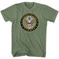 thumbnail image 1 of T-Shirt pour Adulte Vert Chiné Army Army Seal, 1 of 1