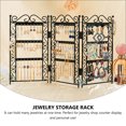 thumbnail image 2 of 1PC Multi-purpose Jewelry Display Stand Folding Fence Hair Storage Ornament, 2 of 8