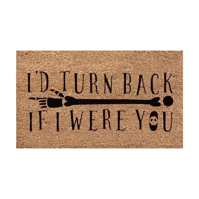 Dvkptbk Halloween Bathroom Rugs Halloween Printed Carpet Non-slip Entry Door Entry Mat Absorbent Bathroom Kitchen Entryway Mat Halloween Decorations on Clearance
