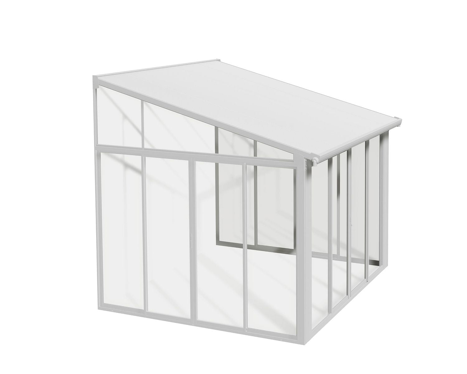 CANOPIA par PALRAM SanRemo Solarium, enceinte de patio et solarium 10 pi x - Blanc