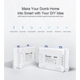 thumbnail image 2 of Sonoff 4chr3 4chpror3 4-gang/4 Way Wifi Smart Switch 433mhz Rf Control, 2 of 5