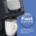 thumbnail image 4 of Hamilton Beach Gen 4 FlexBrew Single-Serve Coffee Maker with Removable Reservoir Compatible with Pod Packs and Grounds 50 oz. 4 Fast Brewing Options Black, 4 of 5