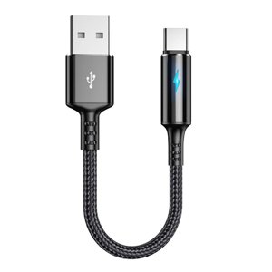 USB to Type C Charger Cable Short Data Cable Fast Charging Lead Data Cord