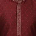 thumbnail image 4 of Kurta Pyjama pour Homme Vêtements Indiens Robe de Fête de Mariage (Bordeaux, TG), 4 of 5