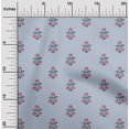 thumbnail image 1 of oneOone Viscose Jersey Fabric Leaves & Floral Block Print Sewing Fabric BTY 60 Inch Wide, 1 of 5