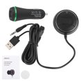 thumbnail image 2 of Hand Free Car Kit，   V4.0 Car Kit  NFC Handsfree Call Music Receiver Player 3.5mm  Port, 2 of 8