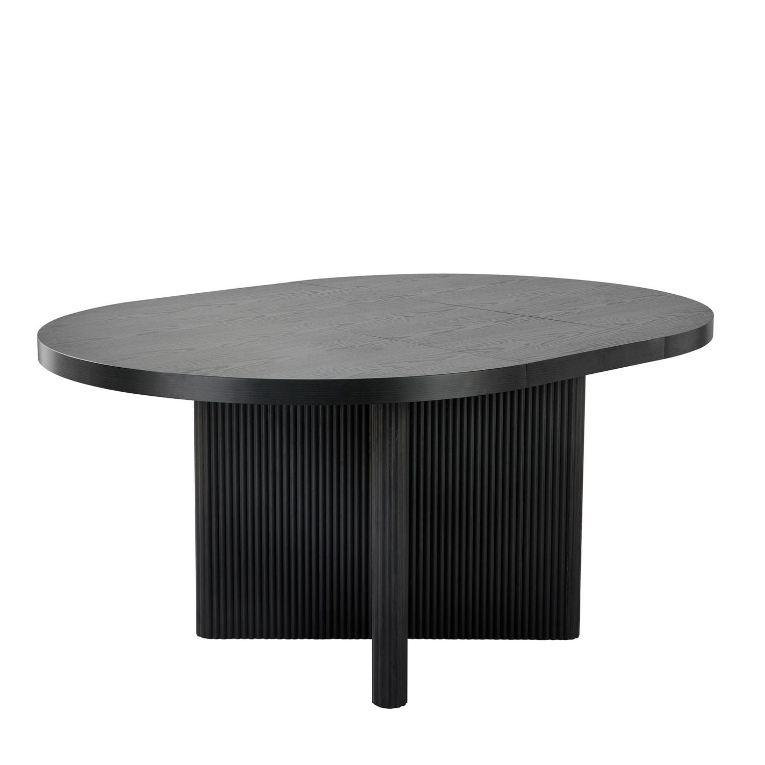 Better Homes & Gardens Lillian Fluted Round Expandable Dining Table