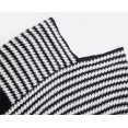 thumbnail image 4 of LinYooLi Poncho Cape Châle pour Femmes Surdimensionné Rayé Tricoté Pashmina avec Franges Temps Froid, 4 of 5