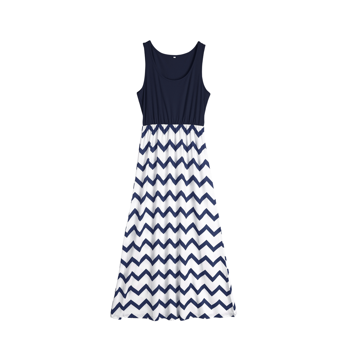 Mialoley Mother Daughter Dress, Boho Maxi Dress, Sleeveless Patchwork Dress